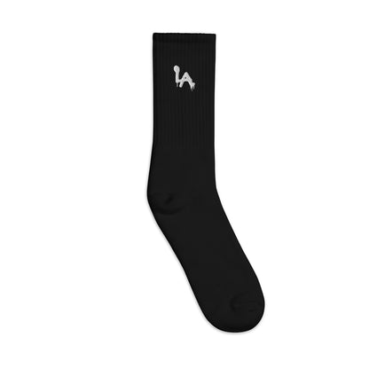 LA Drip Embroidered socks