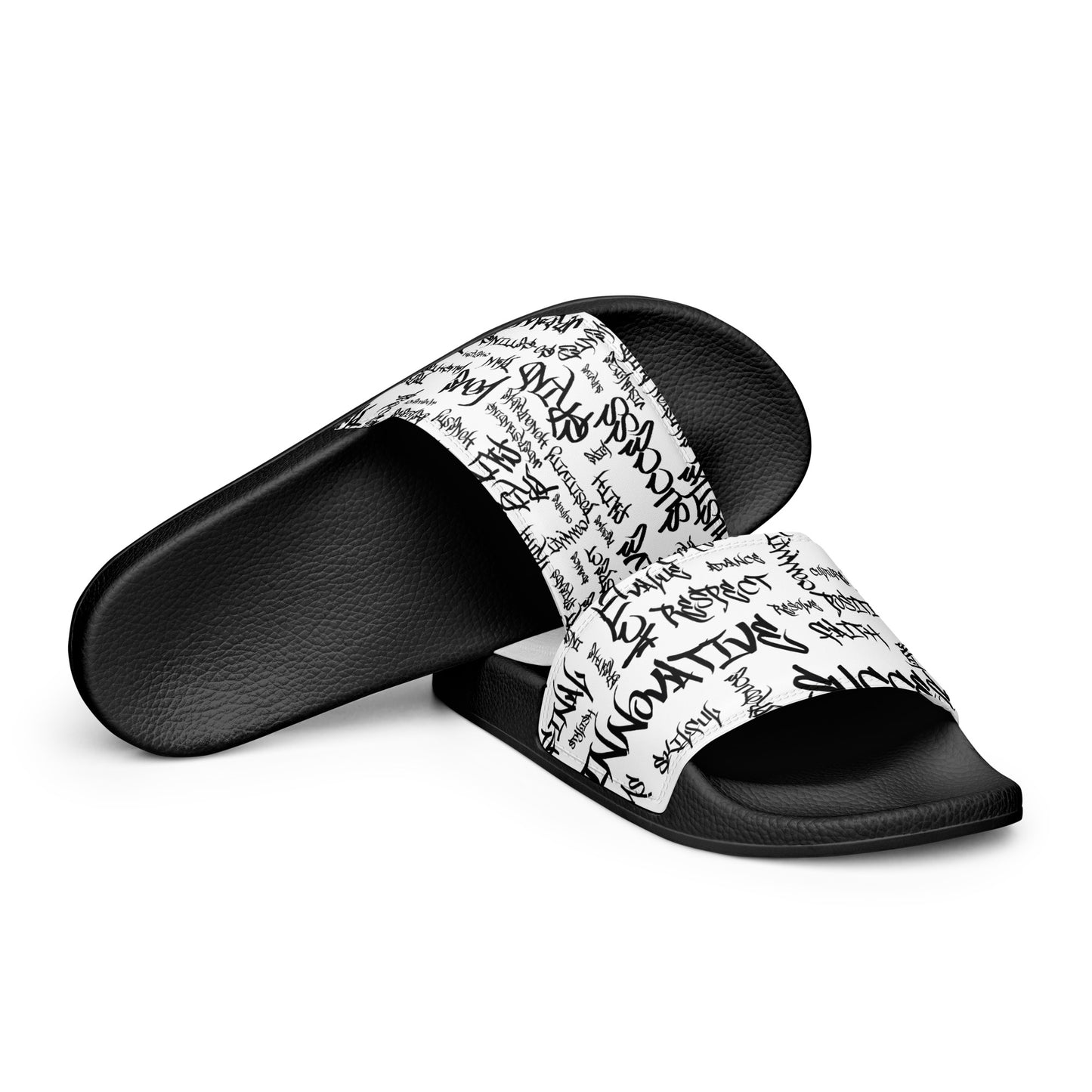 Positive Graffiti Women's slides